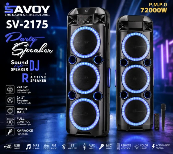 اسپیکر  جفتی ساووی  مدل SV-2175